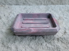 Load image into Gallery viewer, Marbled Concrete Soap Dish