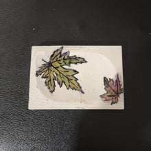 Load image into Gallery viewer, Maple Leaf Concrete Soap dish