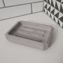 Load image into Gallery viewer, Purple Haze Concrete Soap Dish