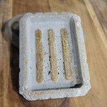 Load image into Gallery viewer, Glam Concrete Soap Dish