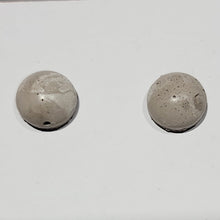 Load image into Gallery viewer, Lightweight Globe shaped Cement Stud Earrings