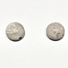 Load image into Gallery viewer, Lightweight Globe shaped Cement Stud Earrings