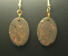 Load image into Gallery viewer, Industrial Glam Concrete Earrings