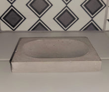 Load image into Gallery viewer, Minimalist Concrete Soap Dish Grey