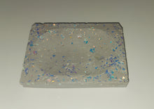Load image into Gallery viewer, Unique Concrete Soap dish with iridescent flakes