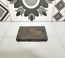 Load image into Gallery viewer, Minimalist Charcoal Cement Soap dish