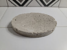 Load image into Gallery viewer, Rounded Concrete with Embedded Silver Flecks