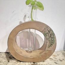 Load image into Gallery viewer, Concrete Plant Propagation Station with Ivy Accent