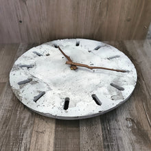 Load image into Gallery viewer, Handmade Industrial Mordern lightweight Concrete clock
