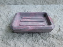 Load image into Gallery viewer, Marbled Concrete Soap Dish
