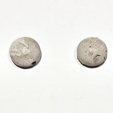Load image into Gallery viewer, Lightweight Globe shaped Cement Stud Earrings
